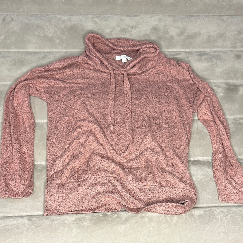 Green Envelope Dusty‎ Pink Cowl Neck Sweater